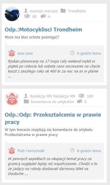 Aplikacja mobilna forum