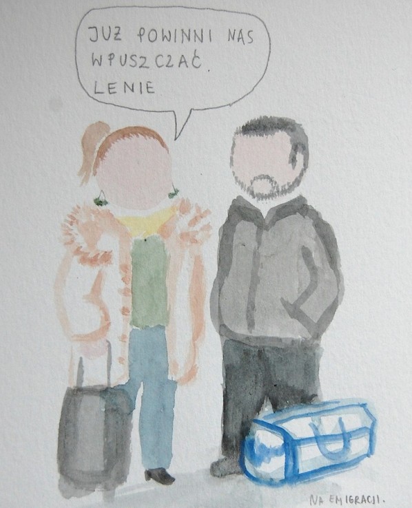 Emigracja w krzywym zwierciadle.