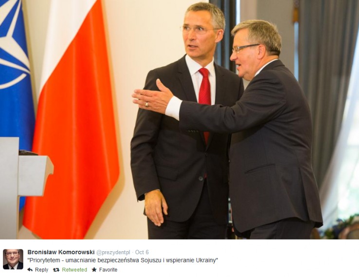 Wizyta Stoltenberga w Polsce Wizyta Stoltenberga w Polsce