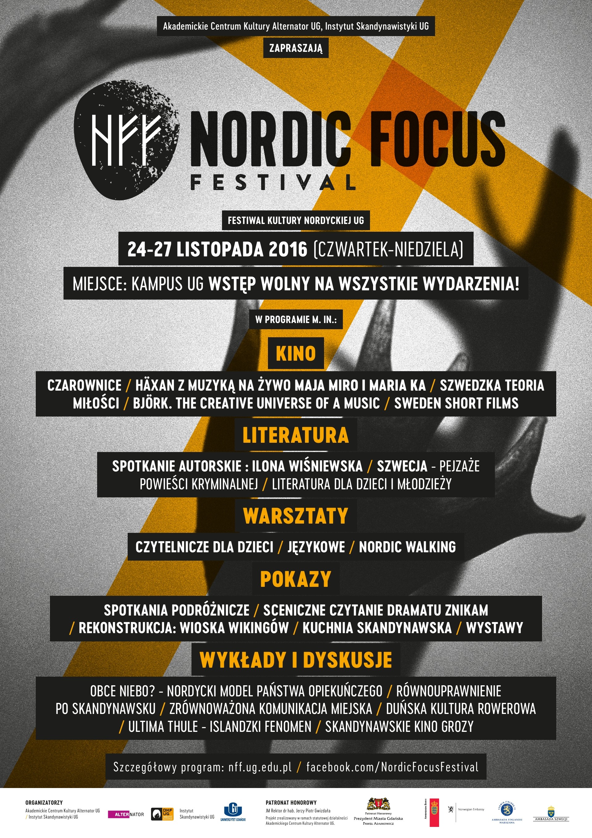 Program festiwalu to nie tylko wykłady, ale także pokazy, warsztaty i dyskusje