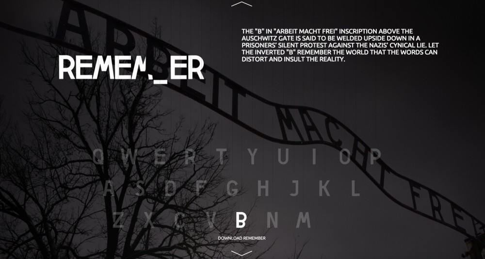 Screen: Aplikację „Remember” pobrać można bezpłatnie ze strony correctmistakes.auschwitz.org.