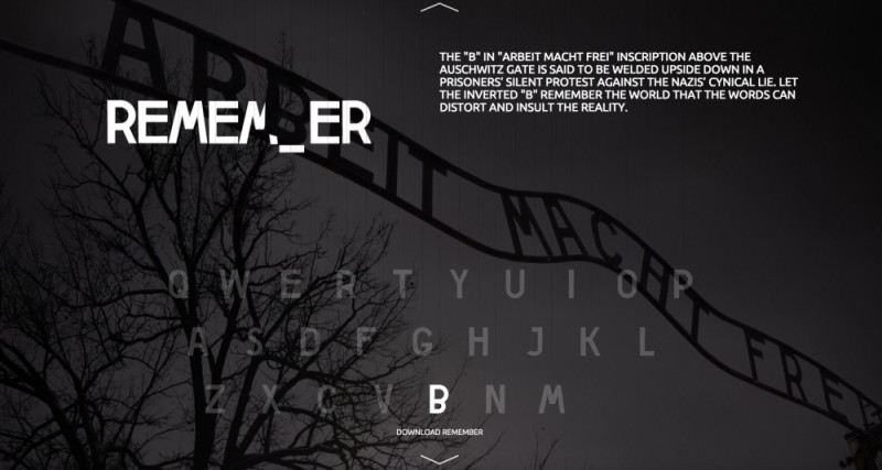 Screen: Aplikację „Remember” pobrać można bezpłatnie ze strony correctmistakes.auschwitz.org.
