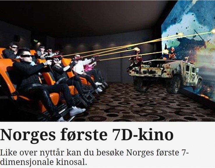 pierwsze w Norwegii kino 7D, czy tak będzie wyglądało? pierwsze w Norwegii kino 7D, czy tak będzie wyglądało?