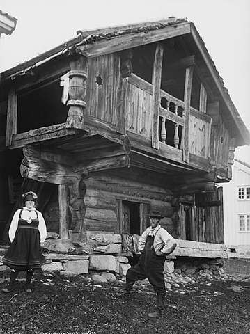 Stabbur w Norwegii