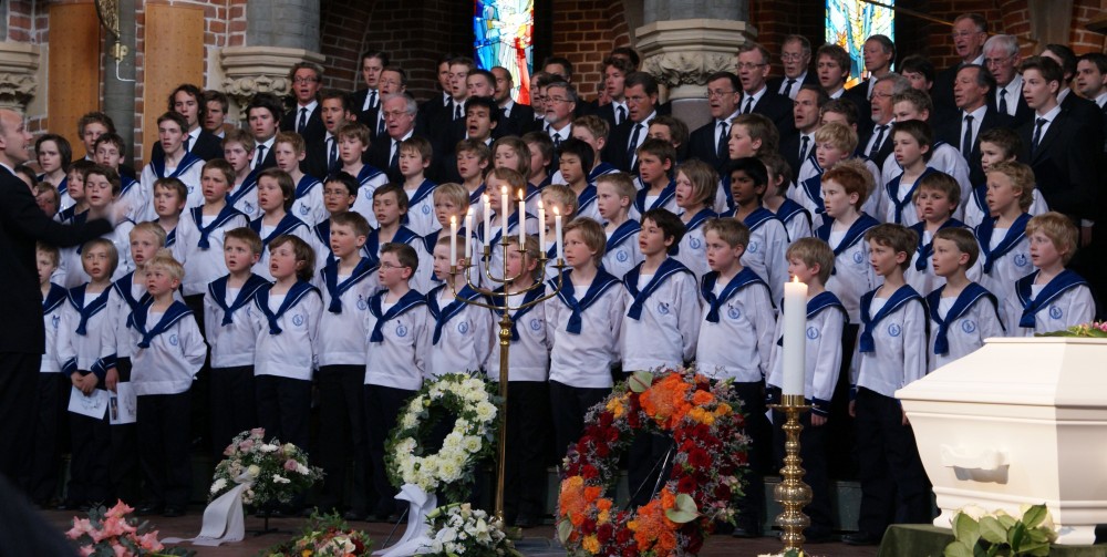 Chór Sølvguttene podczas jubileuszowego występu