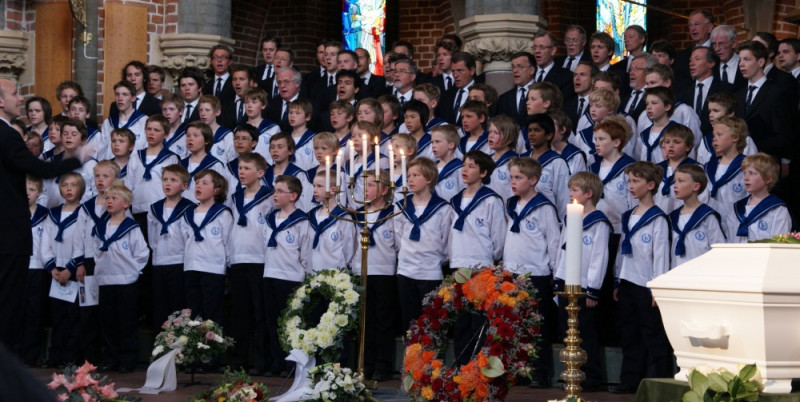 Chór Sølvguttene podczas jubileuszowego występu