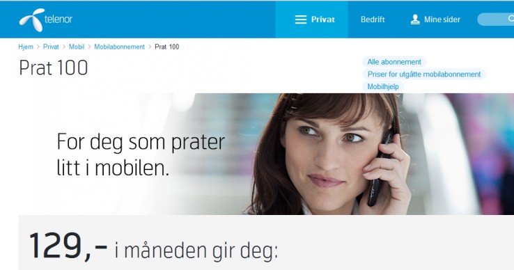 Prat 100 Telenor Prat 100 Telenor