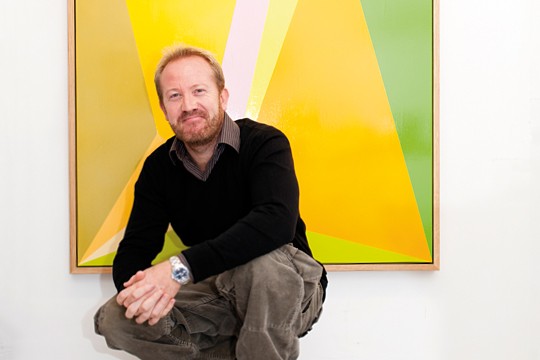 Henrik Placht w swojej galerii Henrik Placht w swojej galerii