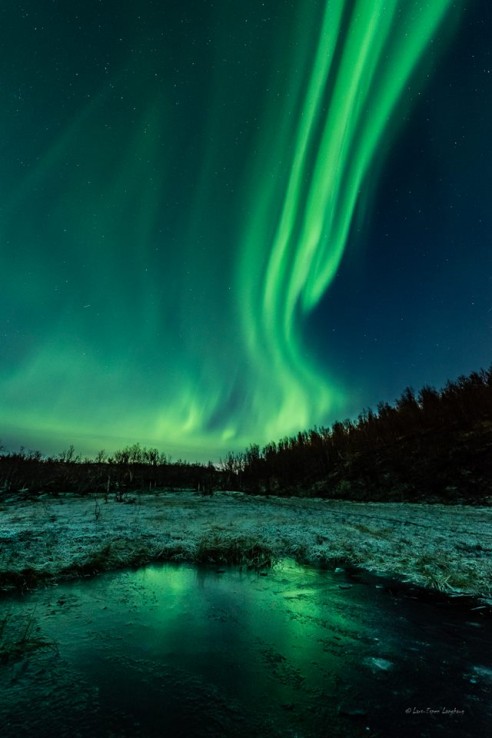 piękna zorza polarna piękna zorza polarna