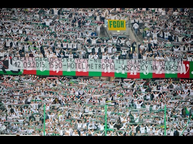 Cała Legia głośno krzyczy...