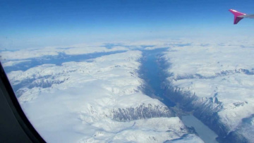Norwegia zimą - fiordy, lodowiec Folgefonna, na zbliżeniu Odda