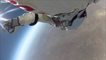 Skok z Kosmosu na Nogi - Lektor - Adrenalina - BBC Brit Polska