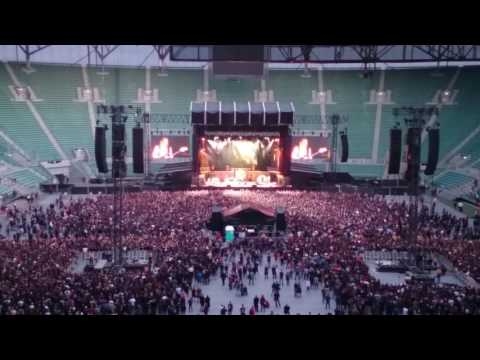 Iron Maiden in Wrocław Speed of light