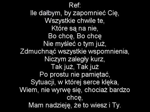 Jeden Osiem L   Jak Zapomnieć    tekst