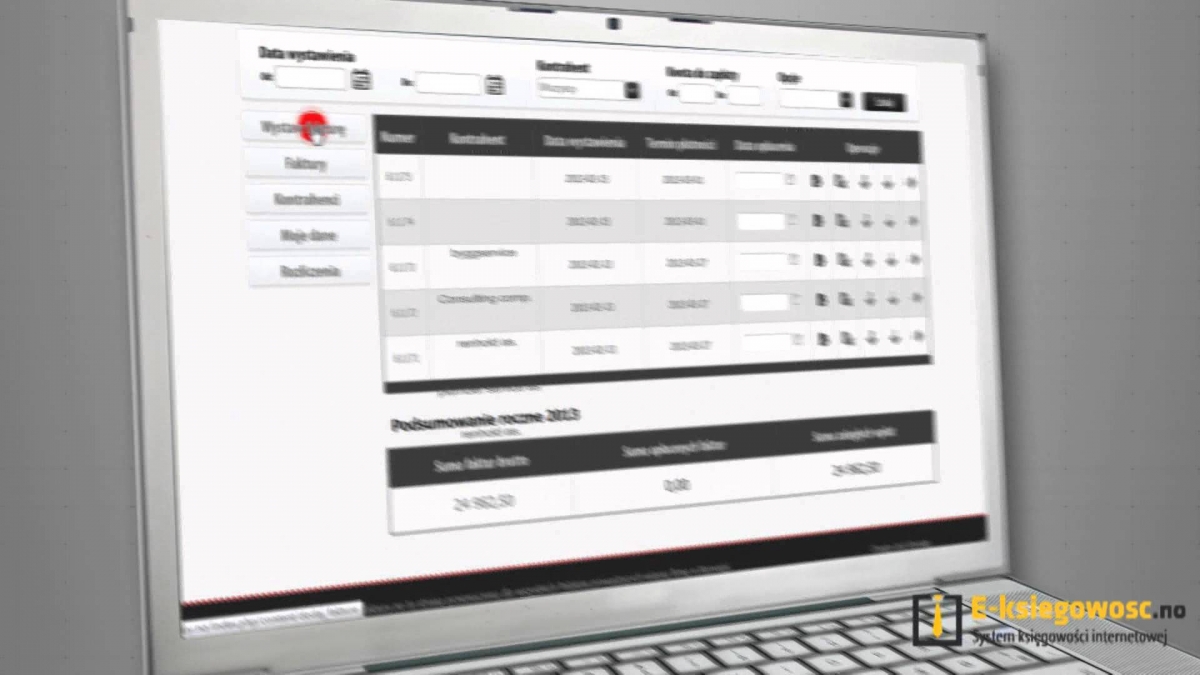 E-ksiegowosc.no- system księgowości internetowej | Animated Spot