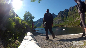 A, Norwegia - Wędrówka wokół jeziora | Podróżne #2