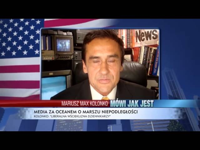 Liberalna wścieklizna dziennikarzy  Mariusz Max Kolonko o Marszu