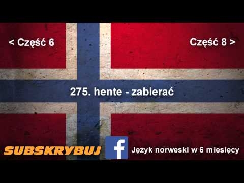 Szybka i skuteczna nauka języka norweskiego - część 7 -  5000 najczęściej używanych słówek