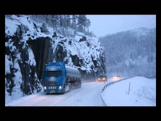 Zima w Norwegii