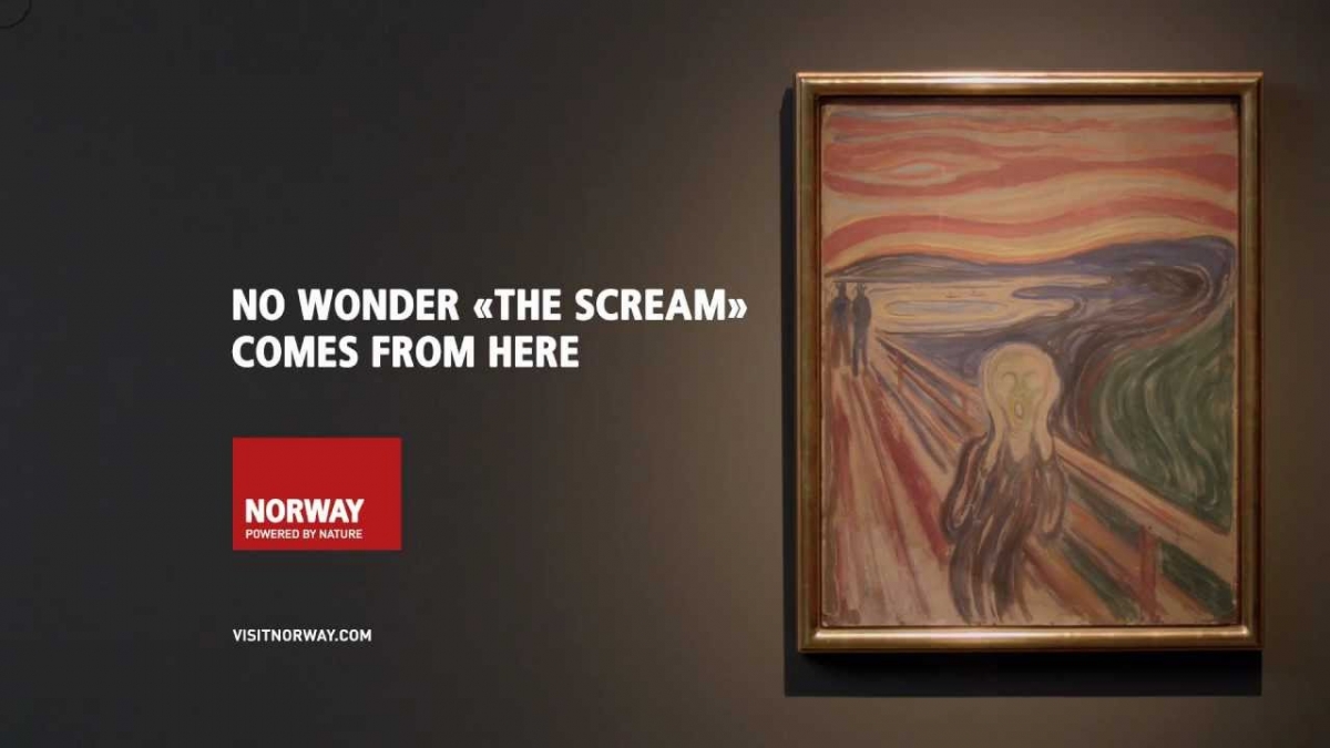 The Scream from Norway - Edvard Munch