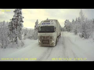Ice road trucking in west Norway :)