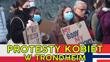 Trondheim protestuje - Strajk kobiet w Norwegii