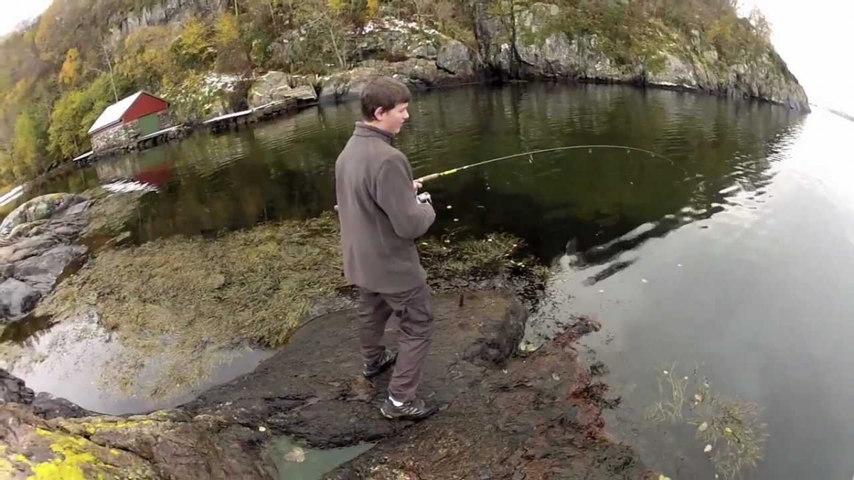 Fishing in The Fjords of Norway