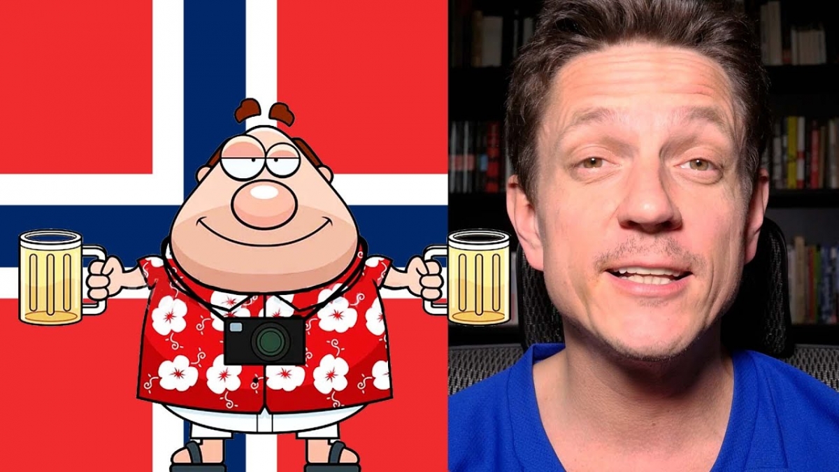 Norwegowie zwiedzający izbę wytrzeźwień