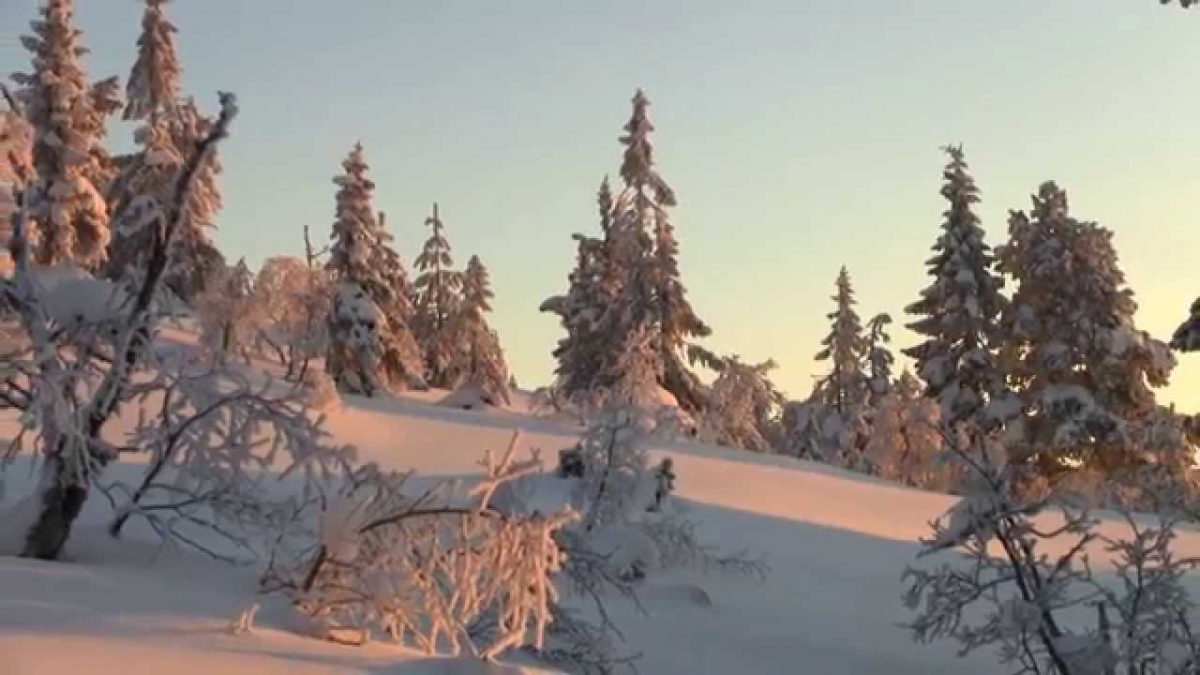 Winter scenery - Norway, Nissedal (HD - 1080p)