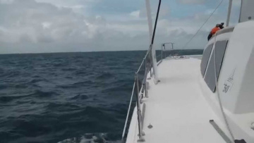 Sailing the Caribbean Sea (Catana '50)