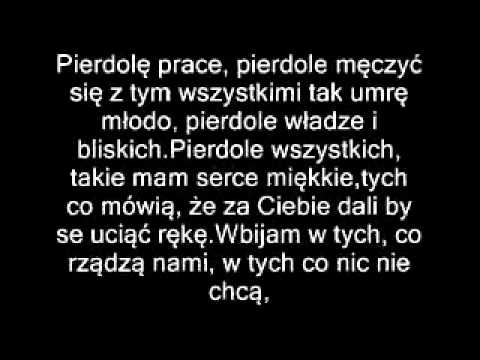 Tałi - Muzeum Wkurwień - Tekst