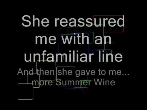 Summer Wine - Natalie Avelon & Ville Valo // with Lyrics (Sing Along) for two People!