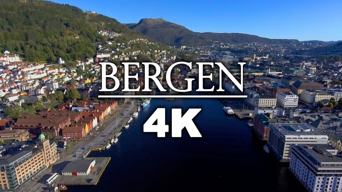 B E R G E N  f r o m  A B O V E  -  4K Autumn Drone Movie