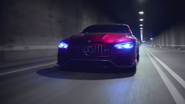 Самый красивый седан в мире выйдет в 2018. Это Mercedes AMG GT.