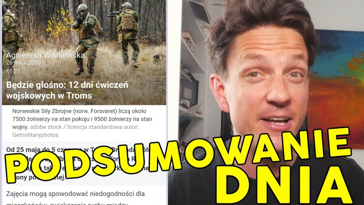 Droga ropa zmniejsza ilość aut więc najedzie nas wojsko  - Dzień w Norwegii
