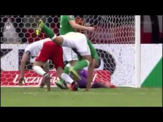 Polska - Irlandia 2:1 Poland - Ireland 11.10.2015 R. Lewandowski Gol (Winning Goal)