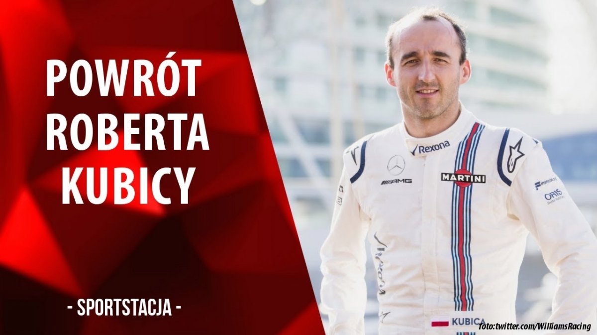 Powrót Roberta Kubicy do Formuły 1 | Sportstacja