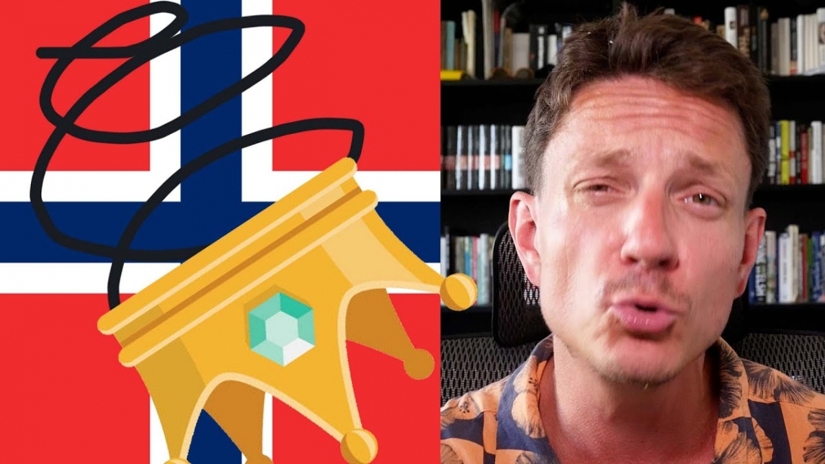 Korona norweska leci w dół