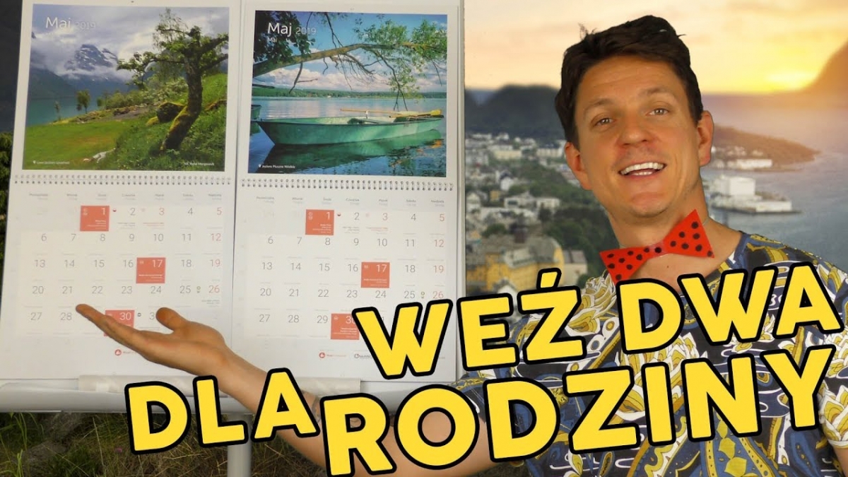 WEŹ DWA DLA RODZINY!! NOWY KALENDARZ 2019