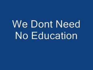 Pink Floyd - We Don't Need No Education Lyrics in Description!