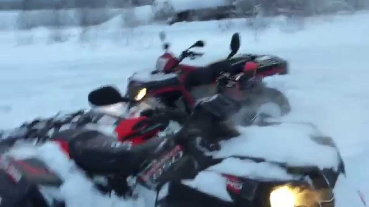 SCRANBLER 850 SPORTSMAN 500 NORWAY WINTER