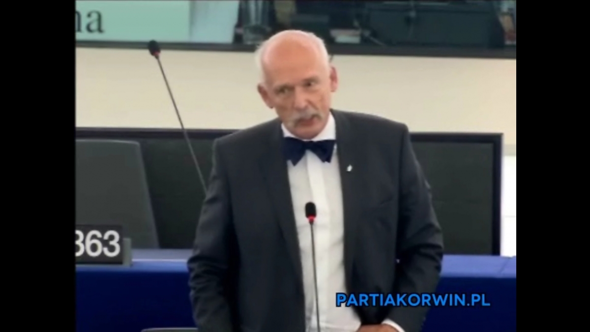 Janusz Korwin-Mikke o Gazociągu Północnym 07.10.2015