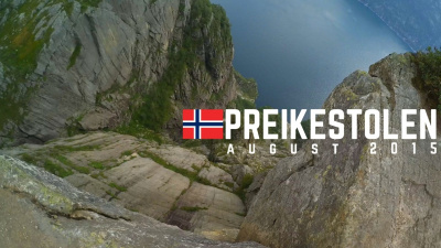 On the top of Preikestolen 2015 Norway (Pulpit Rock) I XiaoYi Action camera