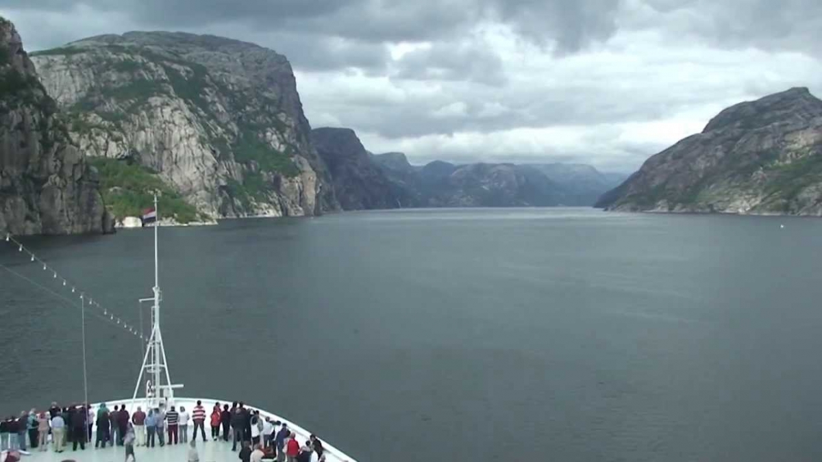 Lysefjord Norway (Time Lapse)