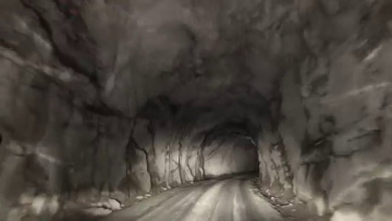 Straszny tunel w Norwegii