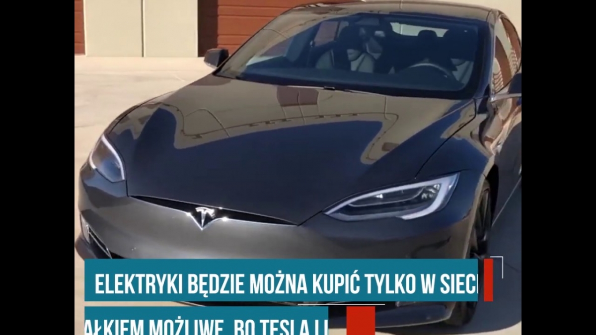 Koniec sklepów Tesli