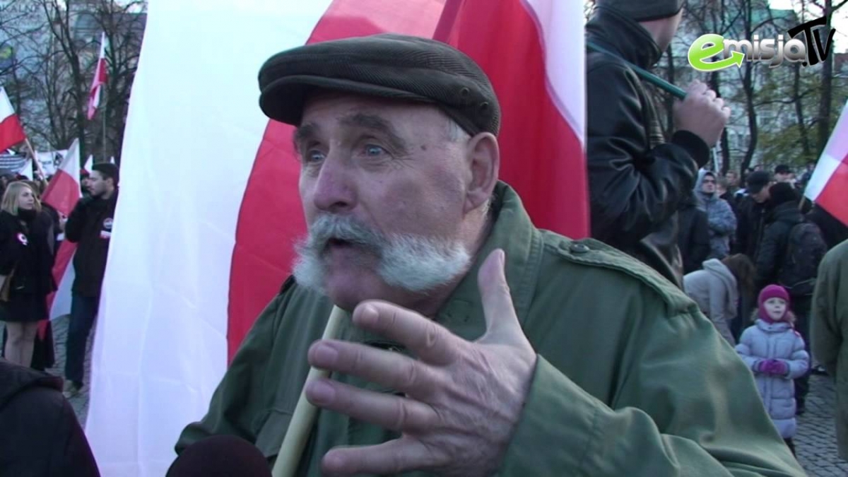 Prawdziwy Polak na Marszu Niepodległości