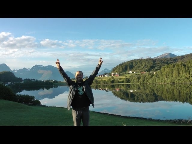 Norwegia - w tym odcinku prawdopodobnie najładniejsze ujęcie na polskim YouTube