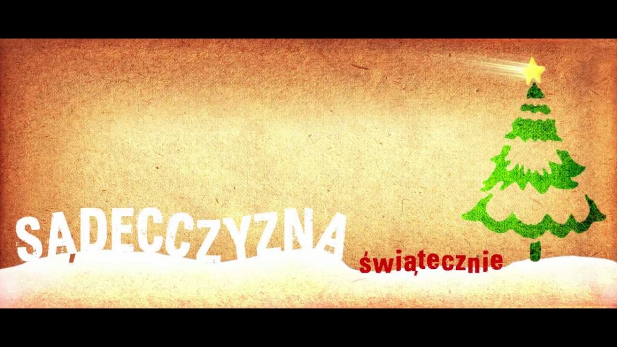 Nowy Sącz świątecznie, zima w Nowym Sączu