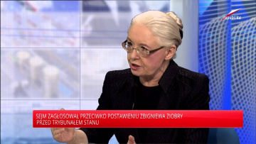 Telewizja Republika - prof. Grażyna Ancyparowicz- Republika Na Żywo 2015-09-25